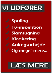 Kloak - Spuling - Slamsugning - Odense - Fyn